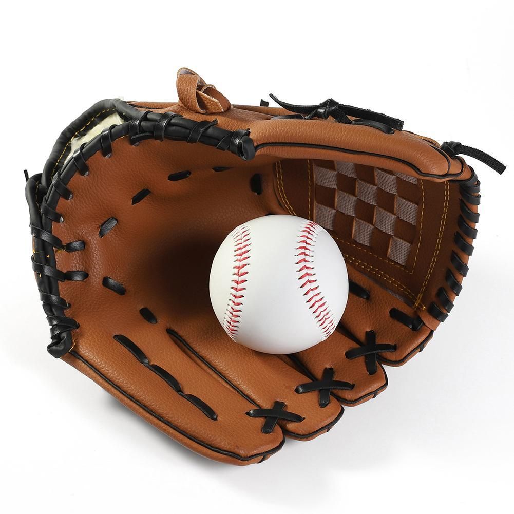 left hand softball glove