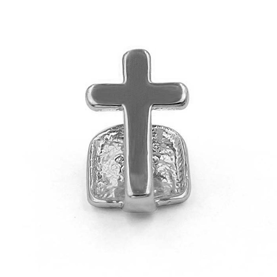 Cross White Gold