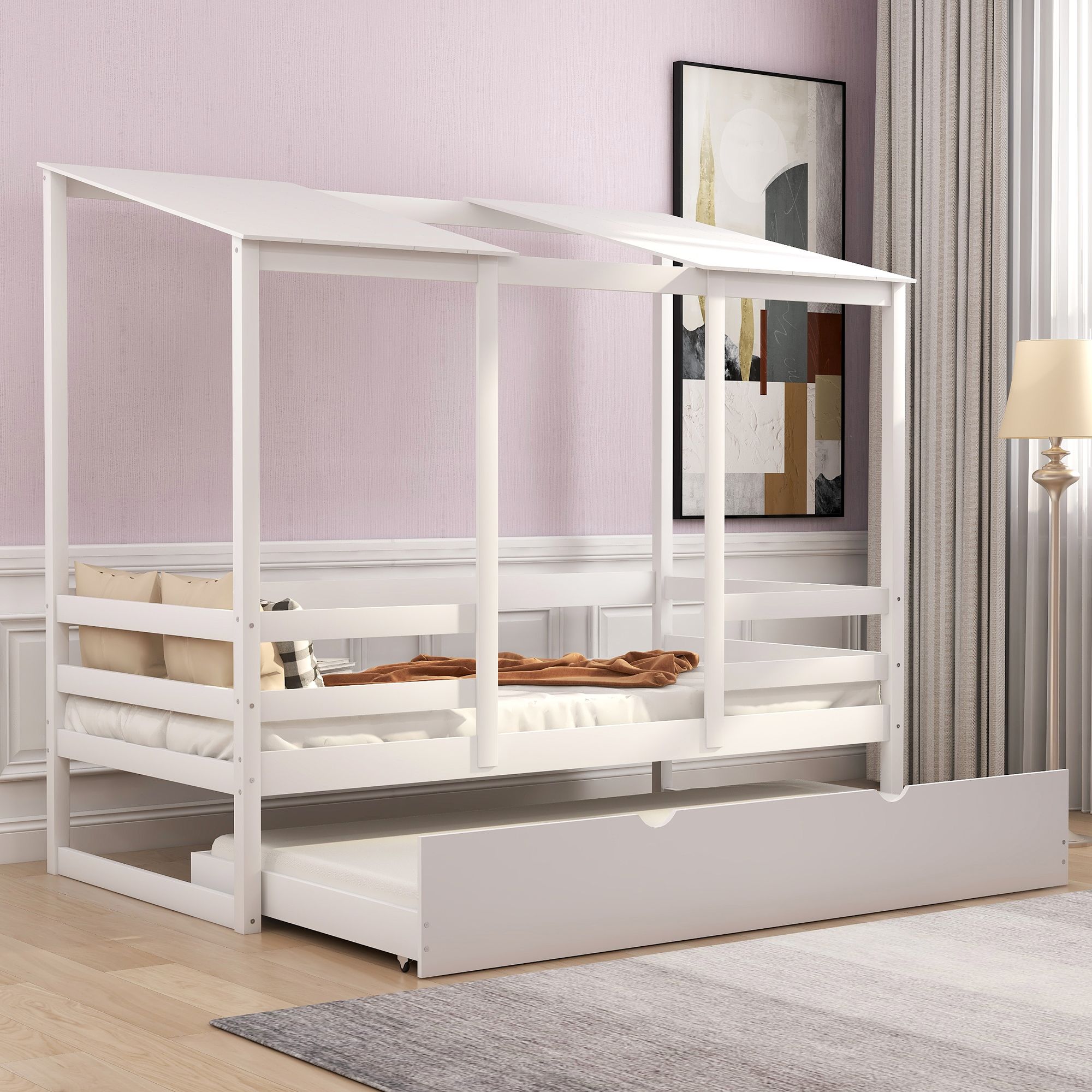 kids white bedroom