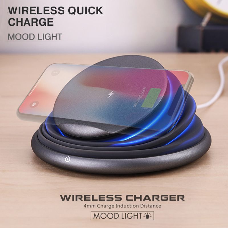 wireless charger mood light