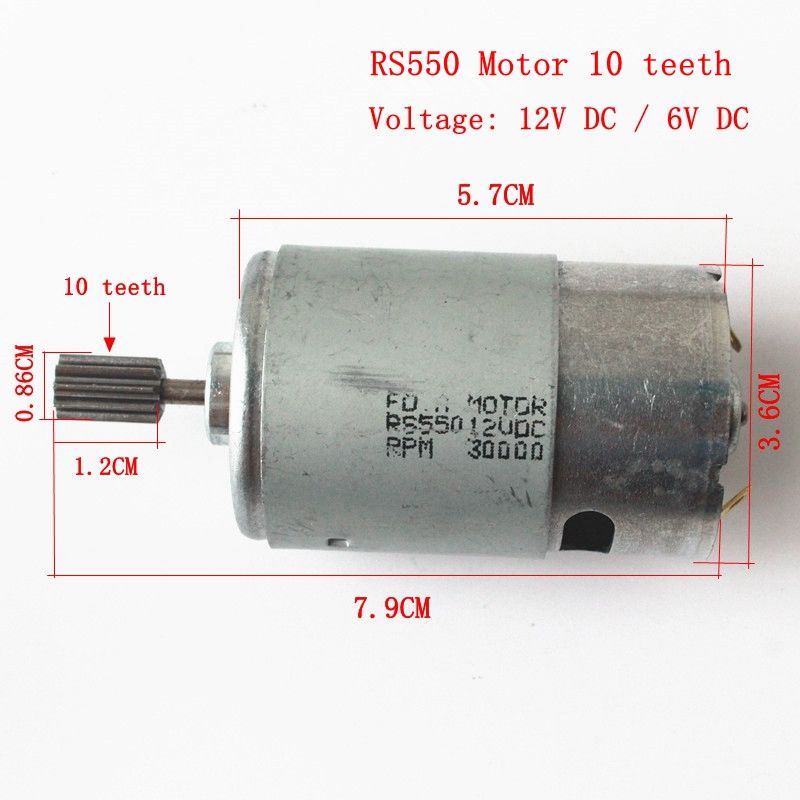 6v motor for ride on car