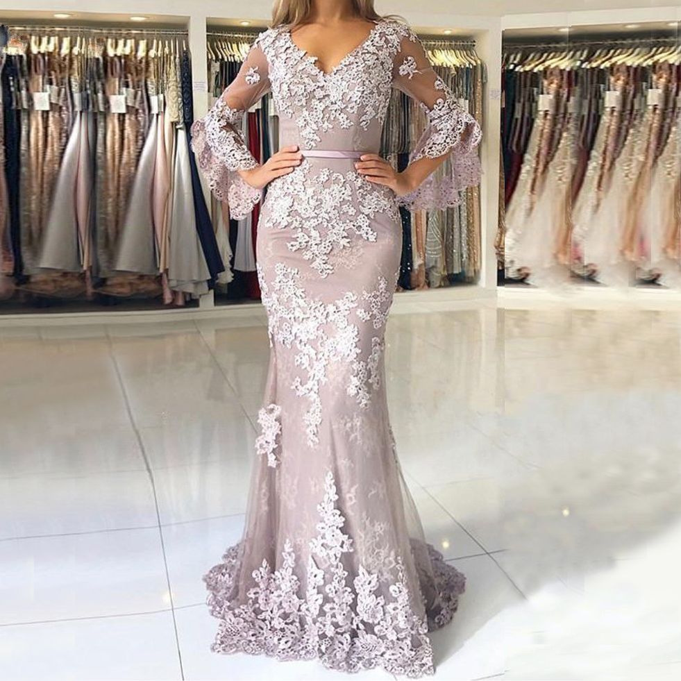 cream cocktail dress with sleeves