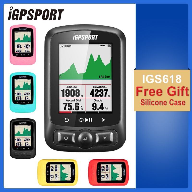 igpsport igs618 bluetooth wireless gps cycling computer