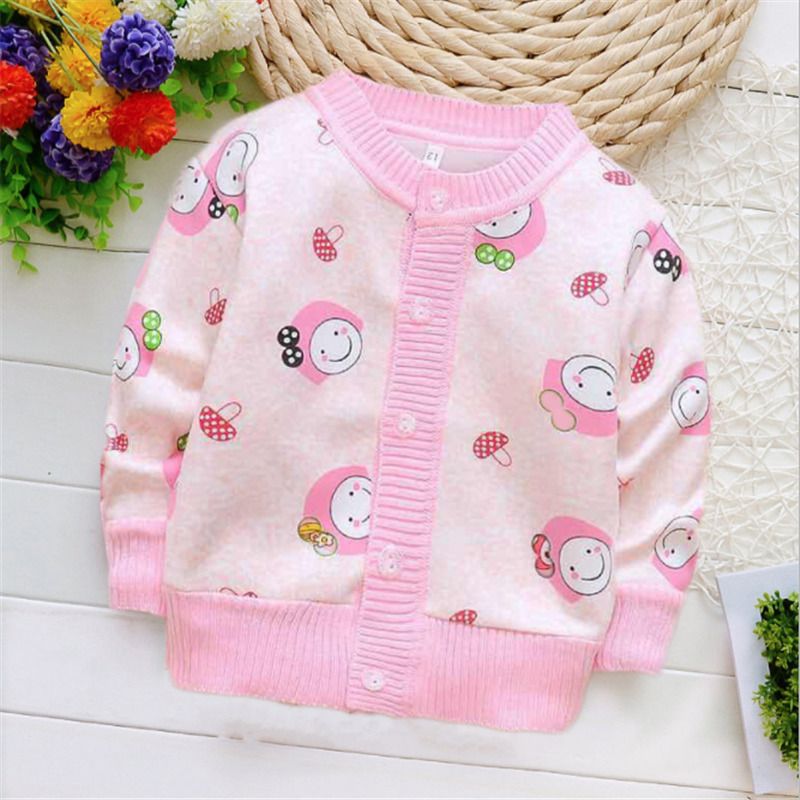 gold baby girl cardigan