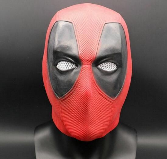 Superhero Movie Latex Mask Deadpool 2 Marvel Deadpool Masks Full