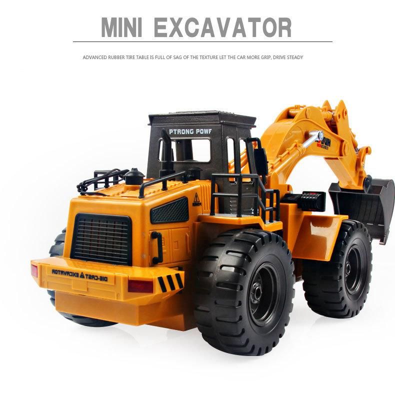 rc wheel excavator