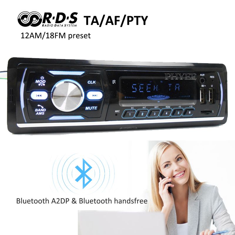 1 Din Car Audio Dab Plus Auto Radio Bluetooth A2dp Handsfree Rds