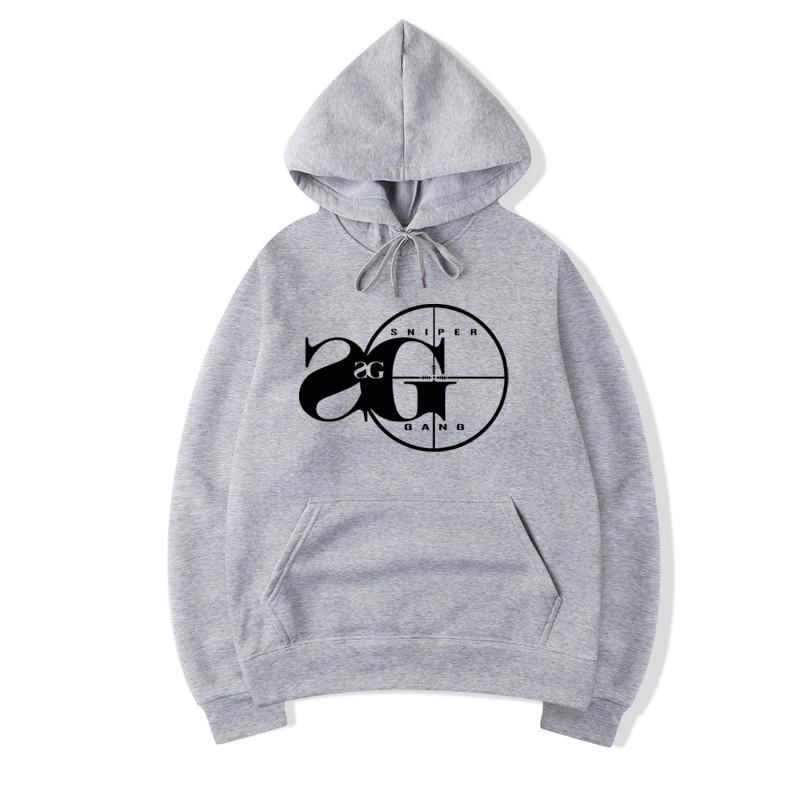 sniper gang moletom com capuz black
