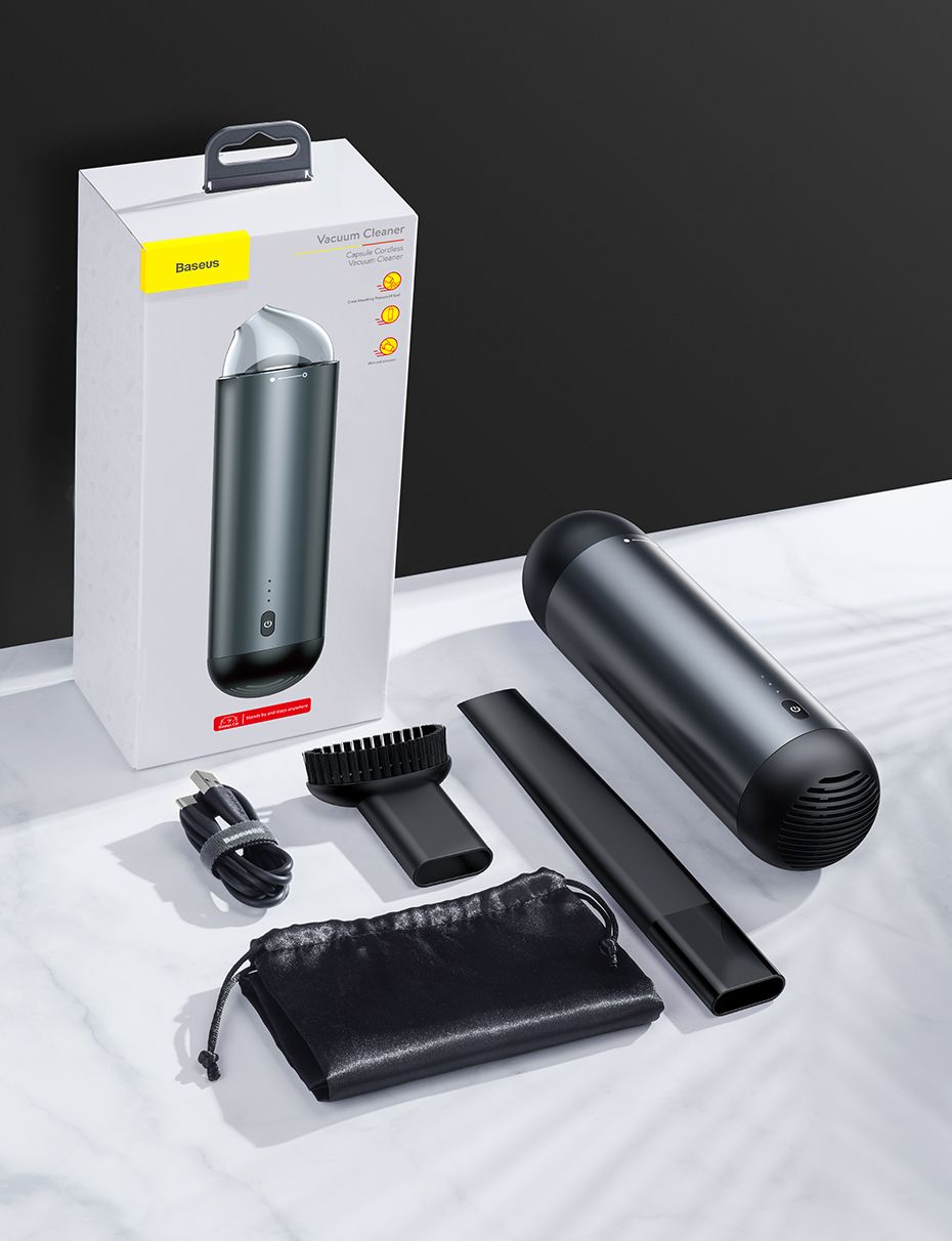 Mini Desktop Vacuum Cleaner ABS Handheld Car Keyboard Brush Cleaning Supply UK