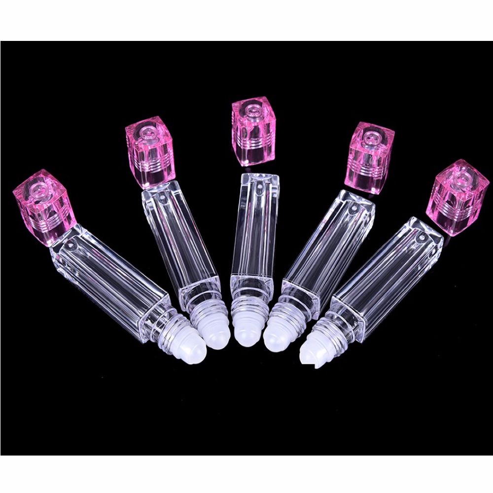2021 Wholesale 6.5ML Empty Lipgloss Roll On Bottles Lip Balm Containers