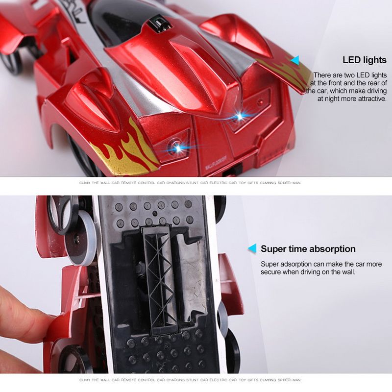 race car that drives on the wall