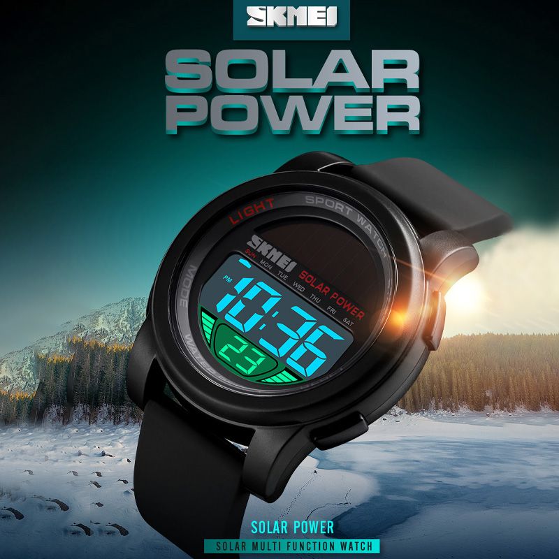 Skmei Fitness Digital Watches Solar Lithium Battery Power Wrist Men Watch Environmentally Clock Reloj Hombre 1549 Shop Watches Online Shopping For Watches From Wang Yang 12 64 Dhgate Com