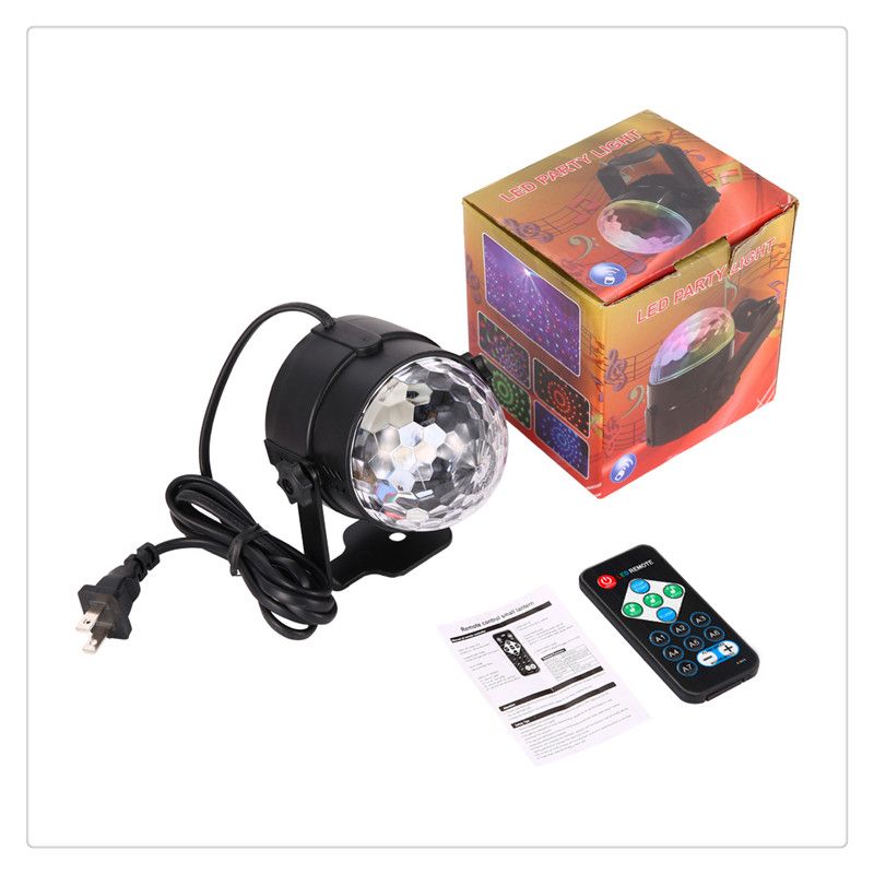 UK Mini USB LED Mushroom Light For Car Party Change Color Music Disco Ball Stage