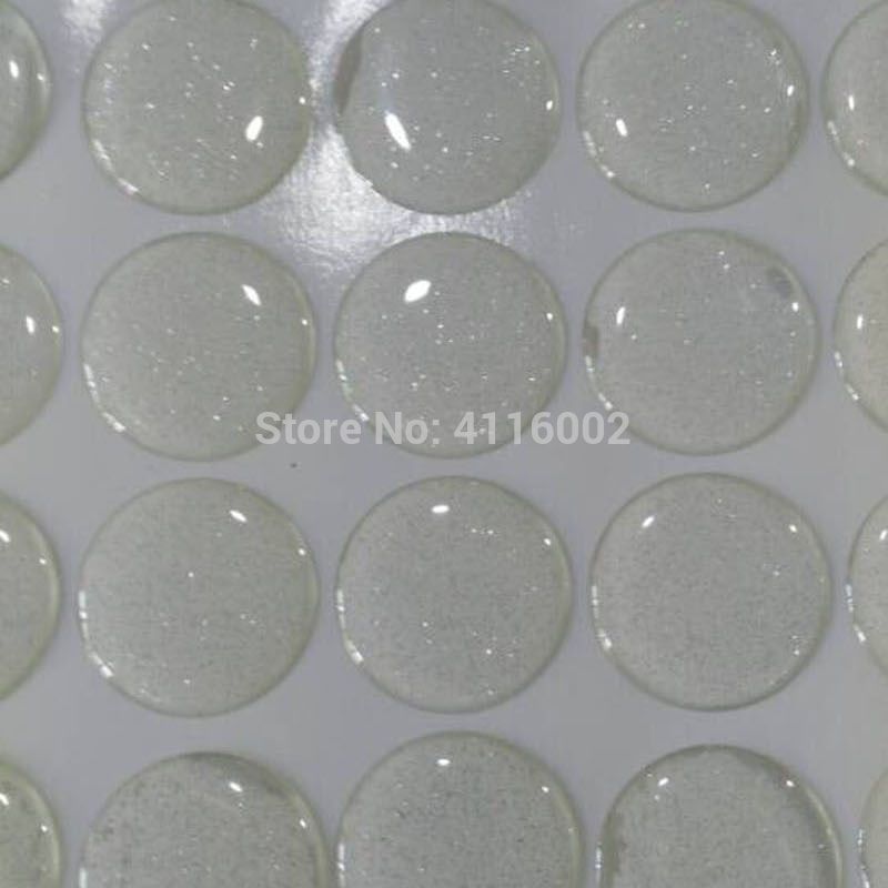 2020 1 Inch Round 3d Sparkle Glitter Epoxy Stickers Adhesive