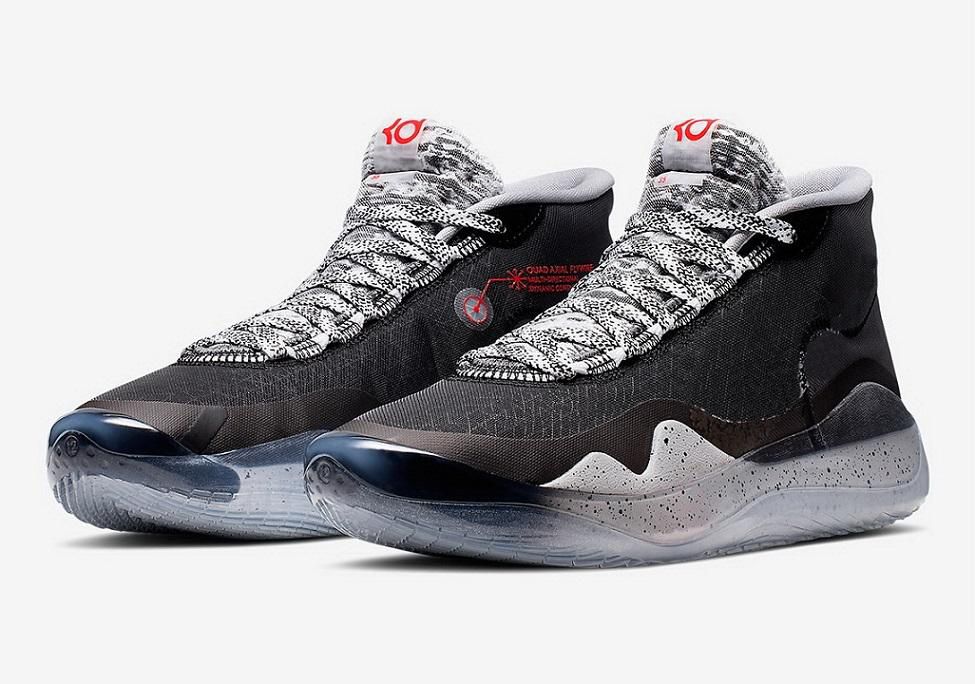 grey kd shoes