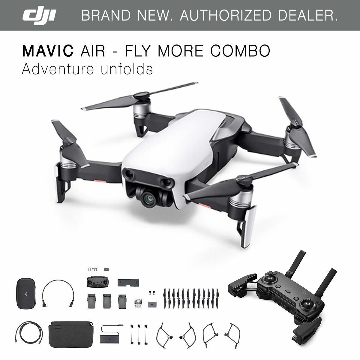 dji drone mavic air fly more combo