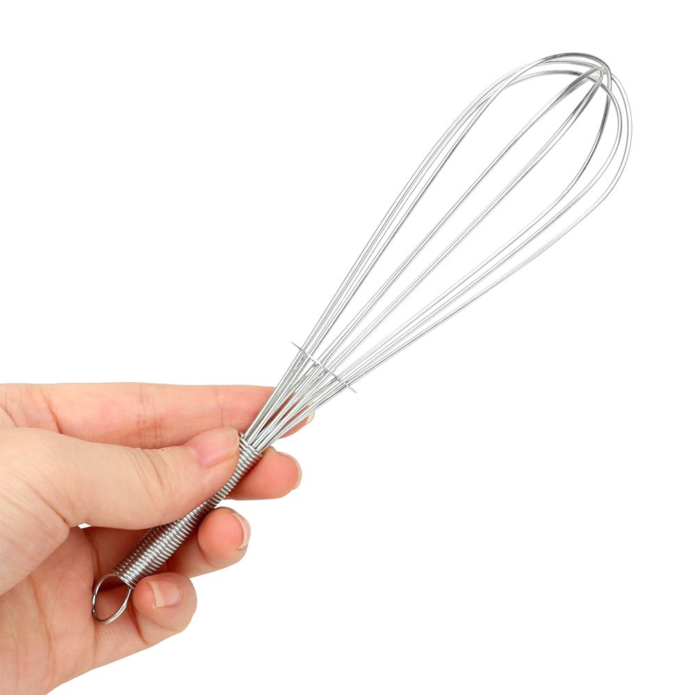 2021 Egg Beater Cream Baking Flour Stirrer Stainless Steel Hand Whisk