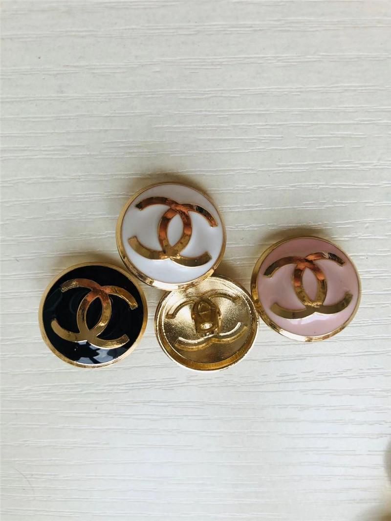 branded buttons for fashion garments
