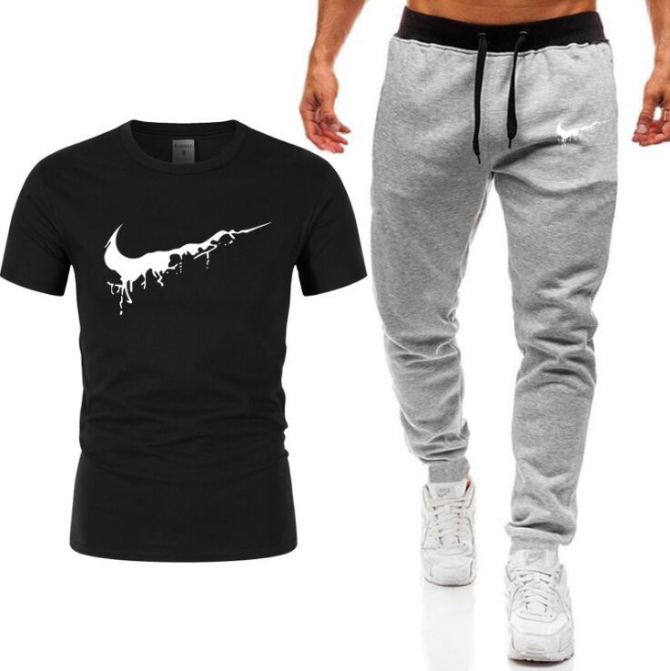 shorts tracksuit set mens