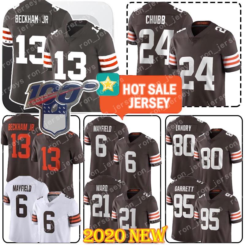 stitched browns jersey