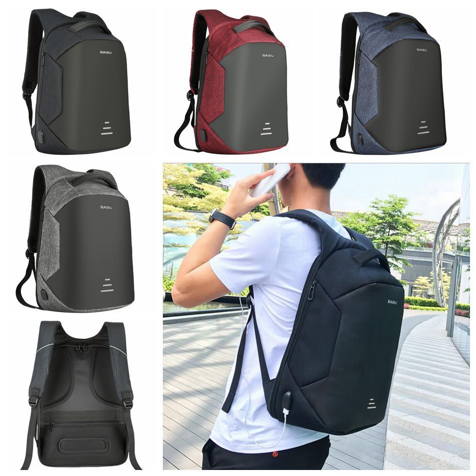 backpack anti theft waterproof