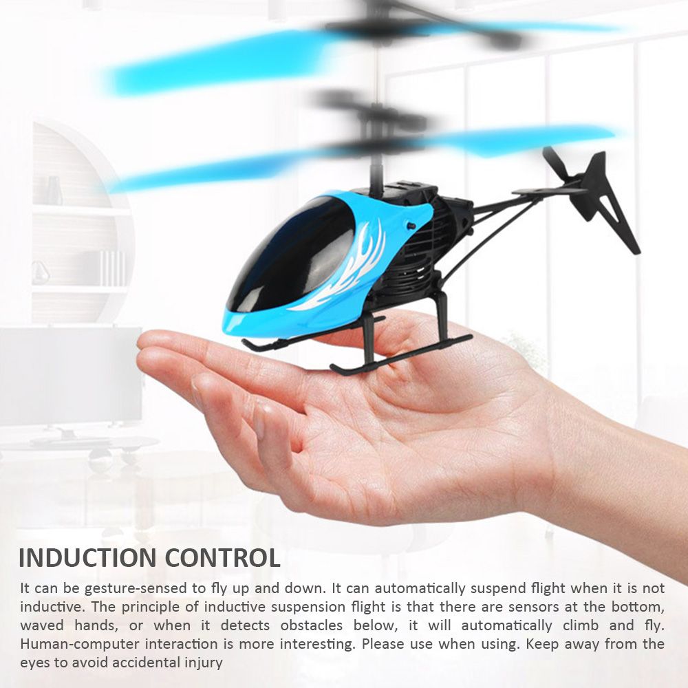mini helicopter infrared induction aircraft