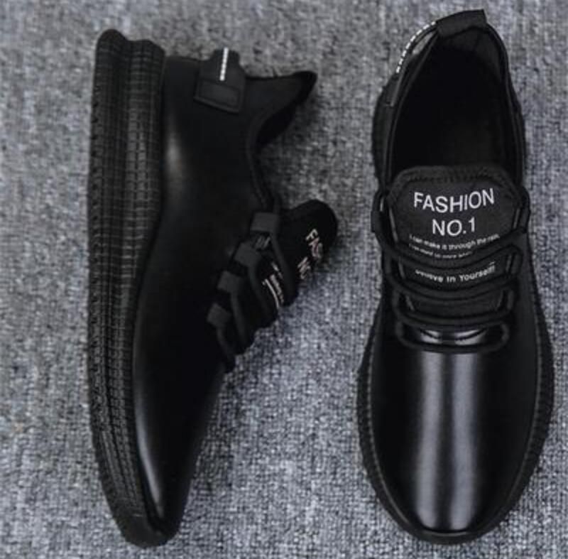 no slip black work shoes