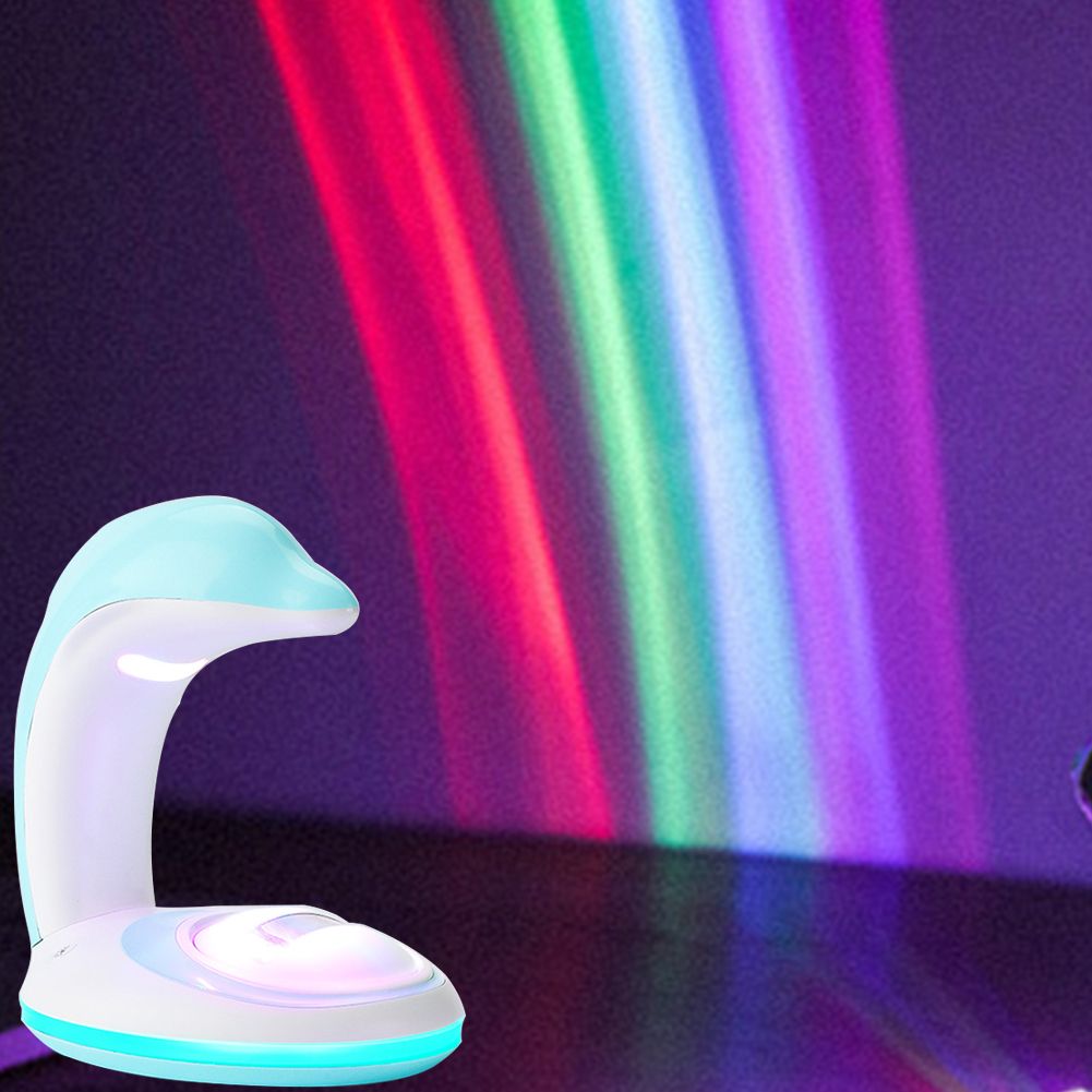 Dolphin Rainbow Light Creative Home Festival Dolphin Rainbow