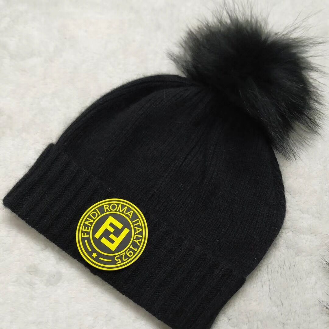 winter hat with big pom pom