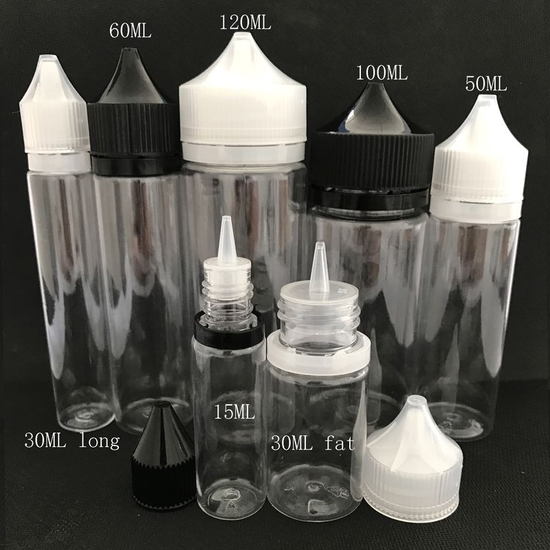 Empty Chubby Gorilla Bottles 10ml 15ml 30ml 60ml 100ml 120ml Pen