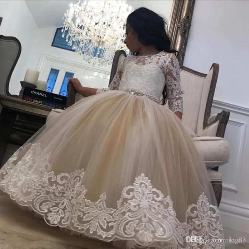 flower girl ivory dresses uk