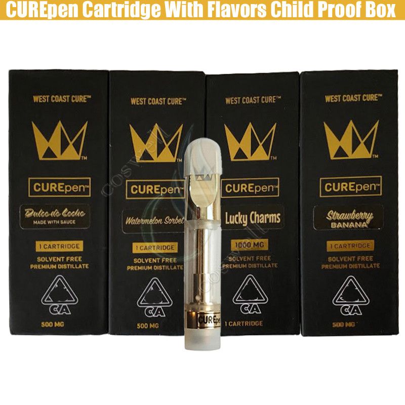 CUREpen Cartridges West Coast Cure Vape Pen Gold Th210 Th205 Ceramic