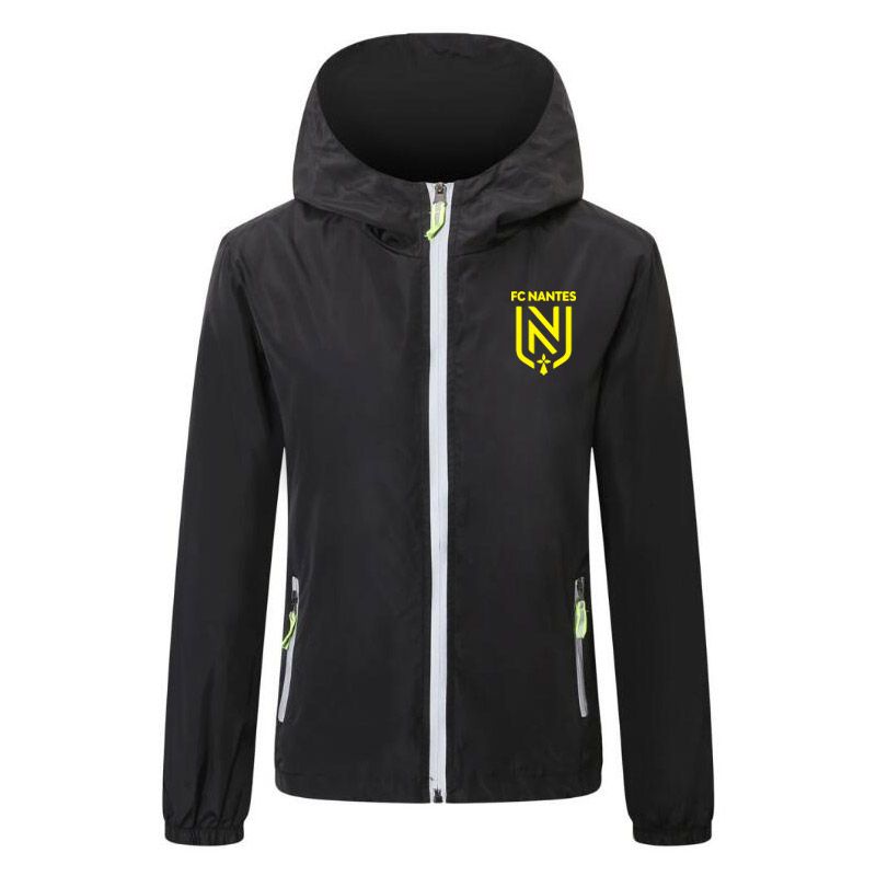 2020 FC Nantes Soccer Hoodie Windbreaker Jacket Coat Brand ...