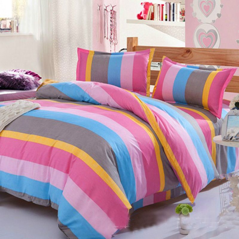 2020 New Bedding Sets Print Floral Soft Bed Quilt Duvet Cover Set