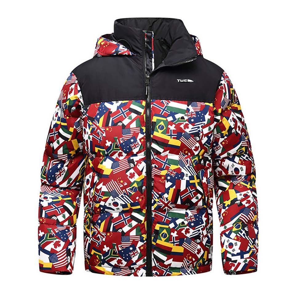 Pandaie-Mens Product Hoodies for Men Zip Up.Mens Winter Fashion Hat Removable Thickened Cotton Outwear Loose Jacket Coat