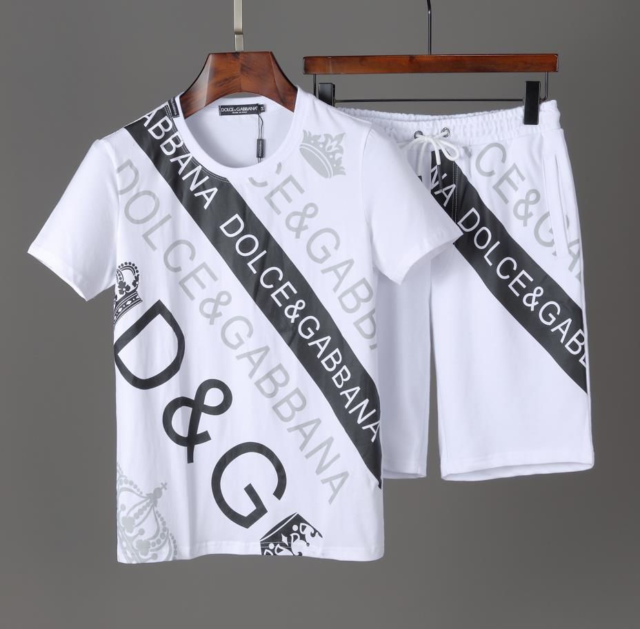 Emulación después de esto Desagradable Camisa Dolce Gabbana traje DG para hombre camiseta de diseñador camisetas  de moda casual M-3XL shorts marca de marea de alta calidad camiseta clásica  pantalones de calle
