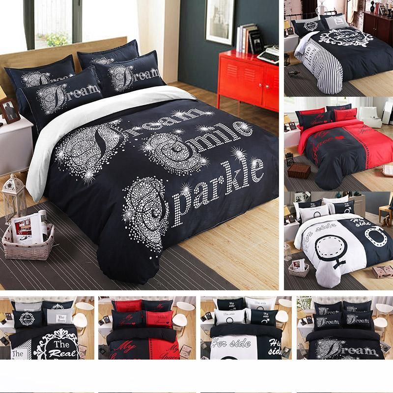King Duvet Cover With Pillowcases Quilt Cover Bedding Set New Designs