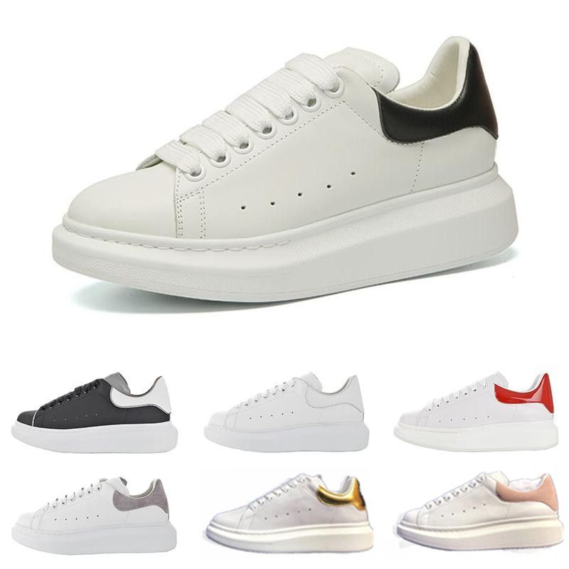 Scarpe Scontate Nuovo Marchio Di Lusso Di Marca Scarpe Casual In Pelle Nera  Bianca Ragazza Donna Oro Rosa Rosso Moda Comoda Sneakers Piatte Scarpe  Online Uomo Da Perforated, 63,56 € | It.Dhgate.Com