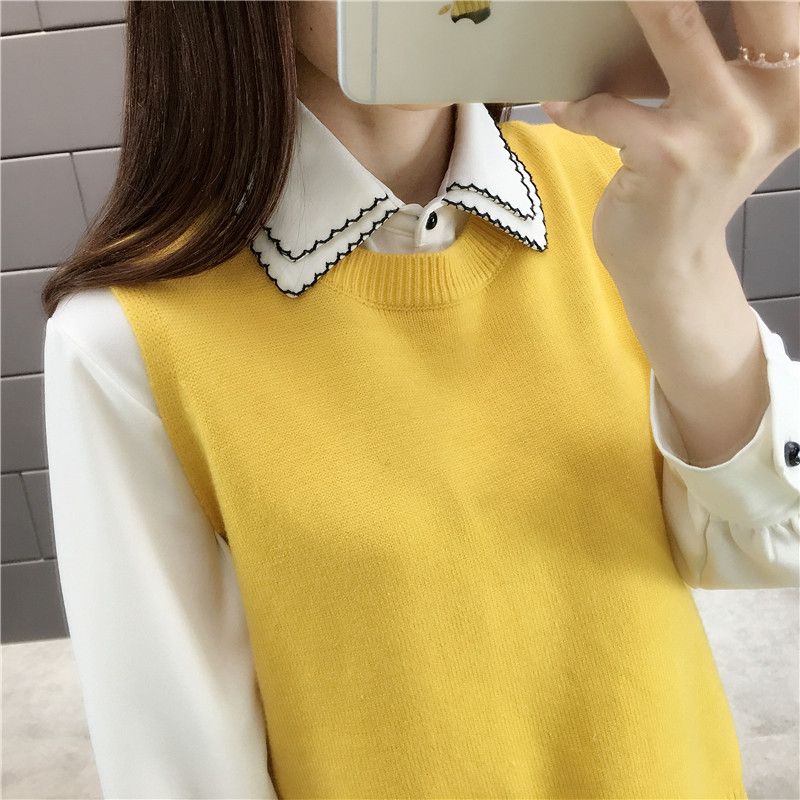 Acquistare 9206 Cardigan Da Donna 2019 Maglione Di Lana Senza Maniche A  Collo Alto In Maglia Di Lana Maglione A Maniche Corte 30 Economico |  Consegna Veloce E Qualità | It.Dhgate
