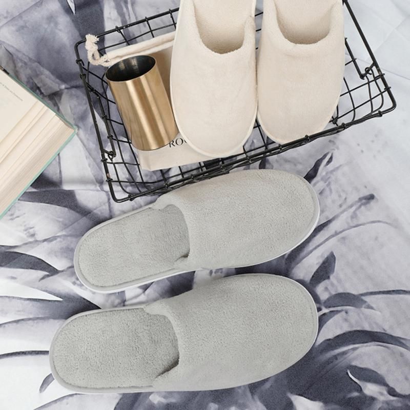 washable guest slippers