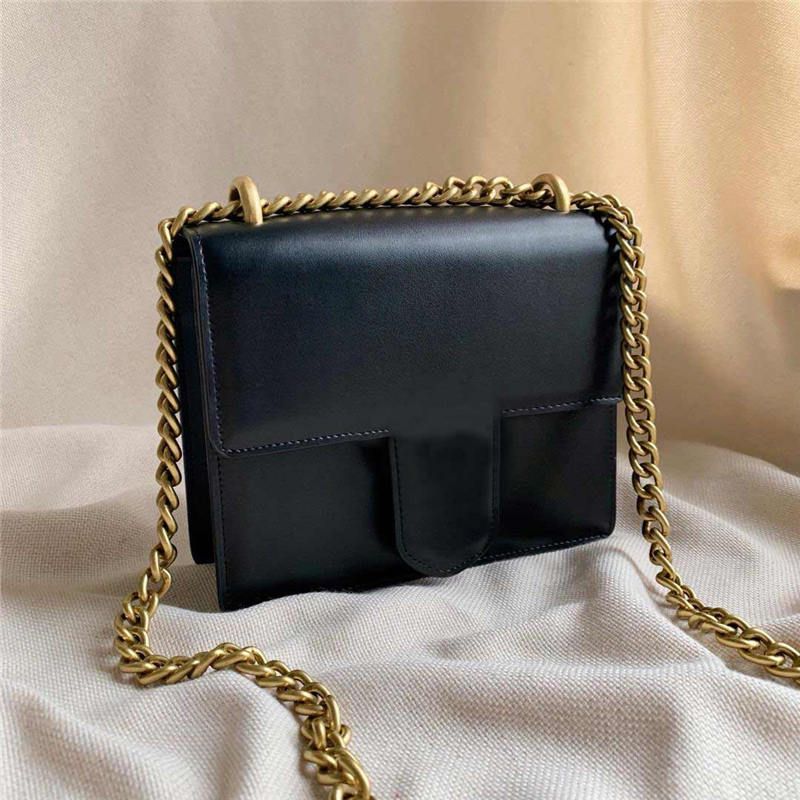 double chain strap shoulder bag