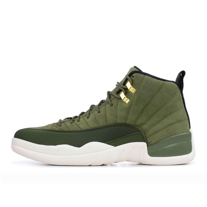 jordan 12s olive
