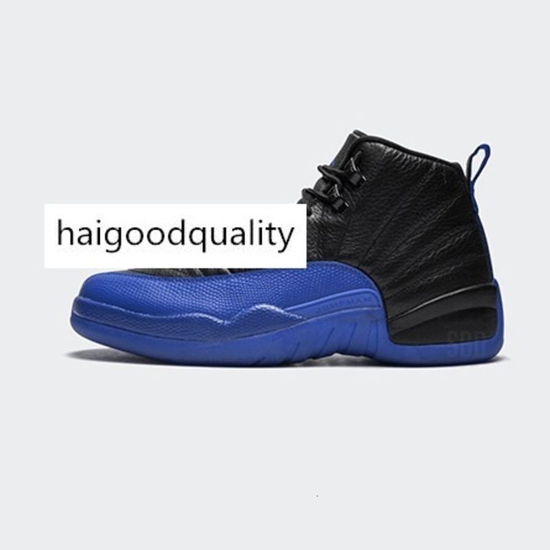 blue in black 12s