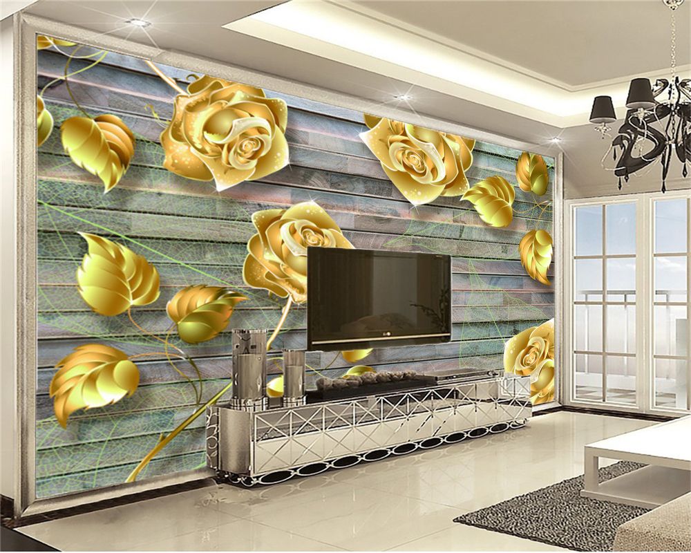 Classic 3d Wallpaper 3d HD Delicate Flowers Customize Your Favorite Premium  Atmospheric Interior Decoration Wallpaper