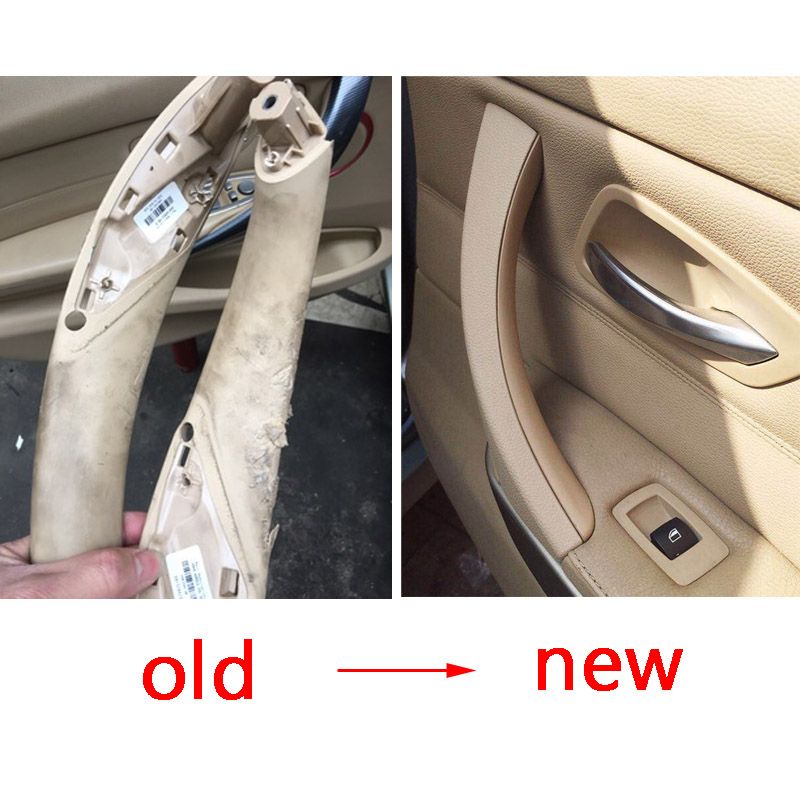 satin al orijinal bmw e90 e91 icin ic kapi kolu paneli bmw 3 series sedan icin trim kapak 51417230850 51419150335 51419150340 cekin tl218 26