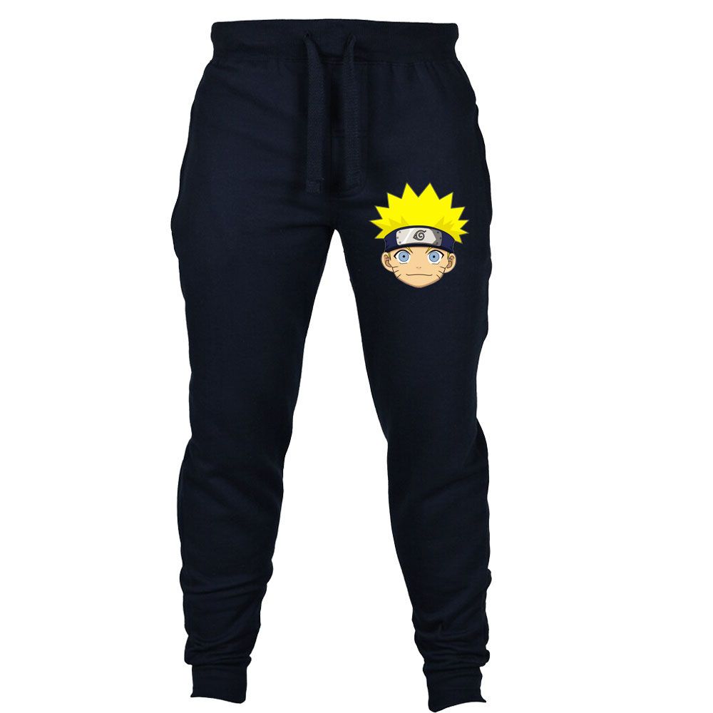 Japón anime Naruto pantalones Akatsuki Pantalones casuales Verano bolsillos  de sudor Dibujos animados Cosplay Jogger Fitness
