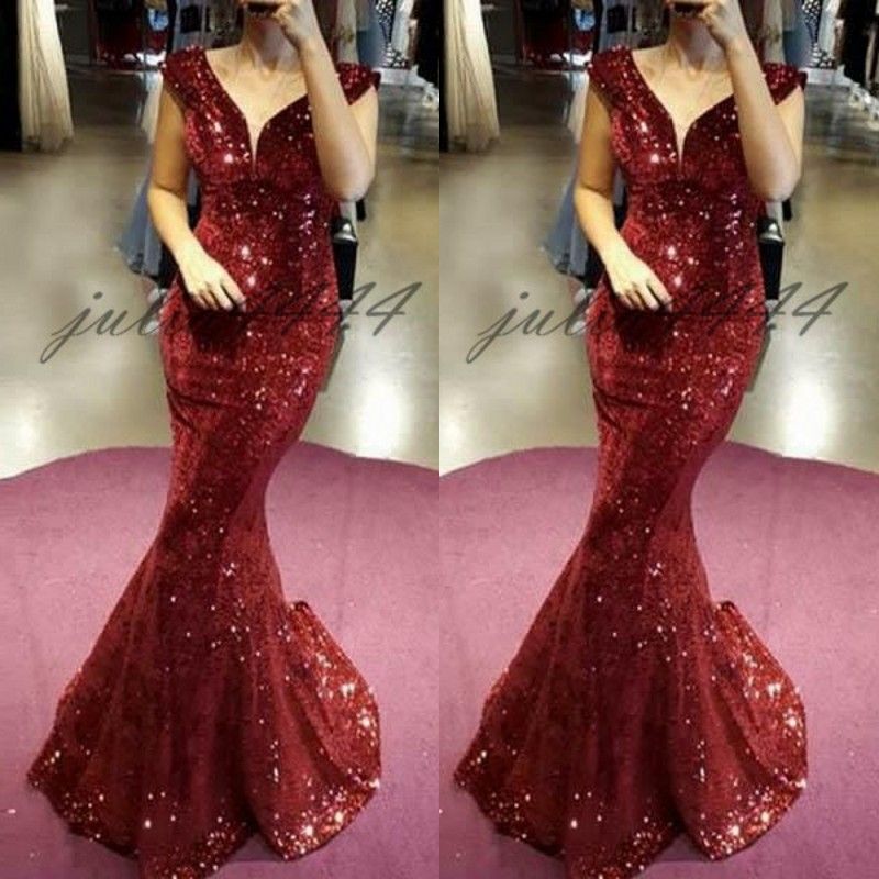 deep red prom dresses uk