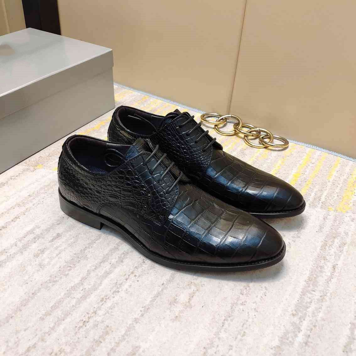 Best Designer Leather Wear Resistant Fashion Dress Shoes Star With
