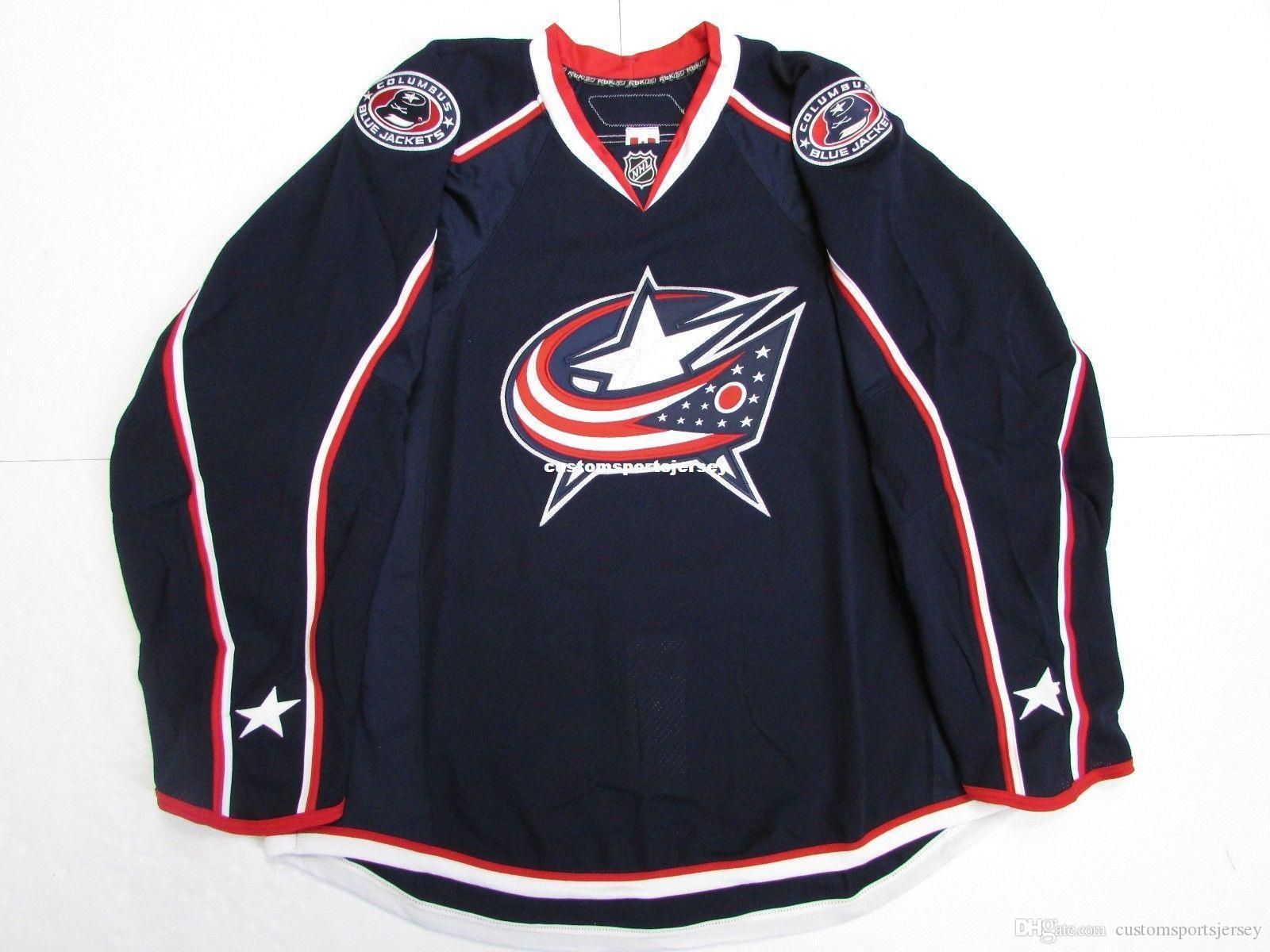 old columbus blue jackets jersey