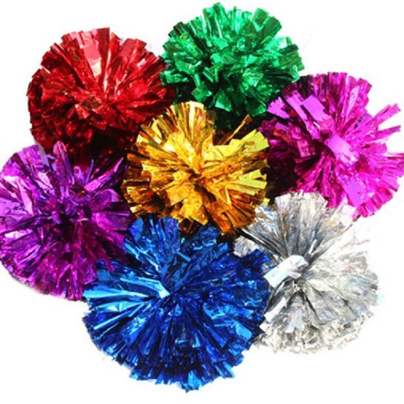 2021 Christmas Party Pom Poms Cheerleading Balls 50g Cheering Pompom